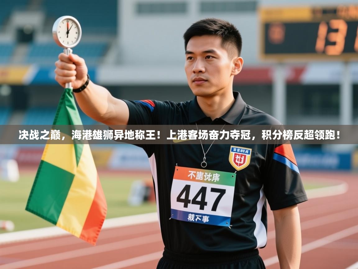 决战之巅，海港雄狮异地称王！上港客场奋力夺冠，积分榜反超领跑！